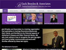 Tablet Screenshot of jackbroylesandassociates.com